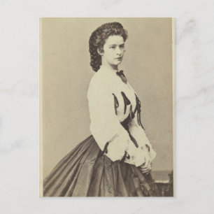 Cartão Postal Empress Elisabeth - Sissi - Sisi da Áustria 1864