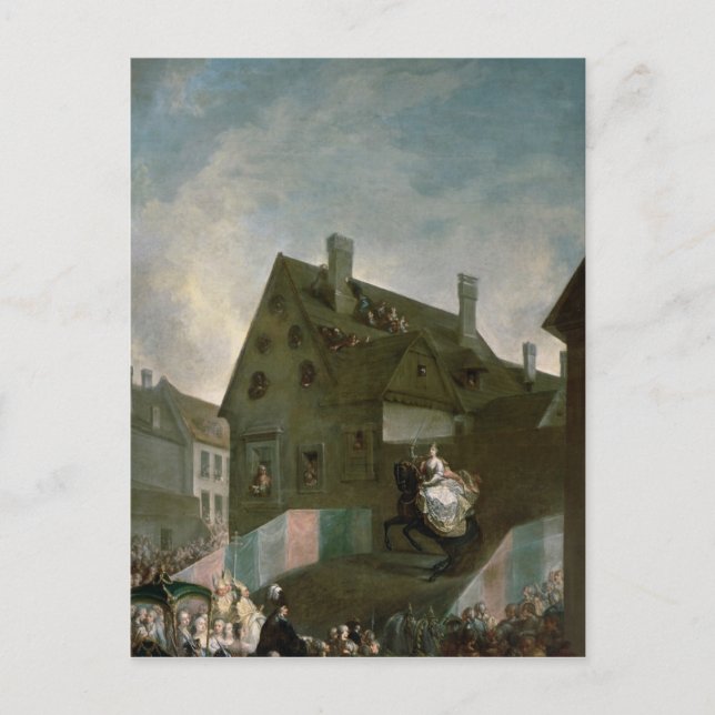 Cartão Postal Empress Maria Theresa, Áustria (Frente)