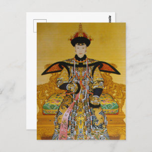 Cartão Postal Empress Xiao Xian (Fucha) Belas Artes