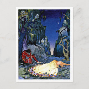 Cartão Postal Encantamento ~ Pintura Fada Francesa