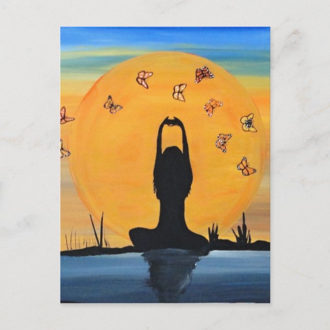 Cartão Postal Encontrando seu Zen (Frente)