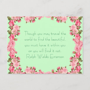 Cartão Postal Encontre a beleza - Cartão-postal