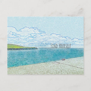 Cartão Postal Encontre a Si Mesmo