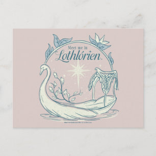 Cartão Postal Encontre-me em LOTHLORIEN™ - Barco Cisne