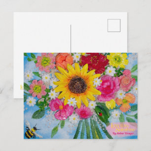 Cartão Postal "Encontre-me no parque"