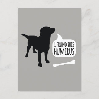 Cartão Postal Encontrei Este Cachorro Humeroso com Cartão-Postal