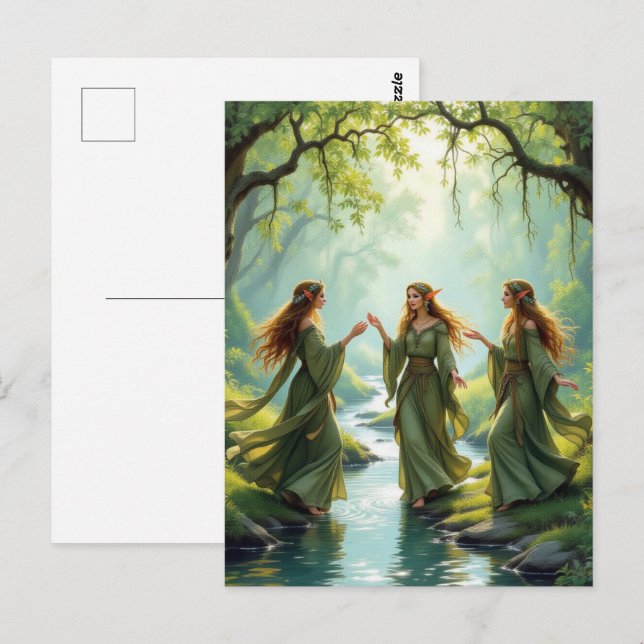 Cartão Postal Encontro de Elf (Frente/Verso)