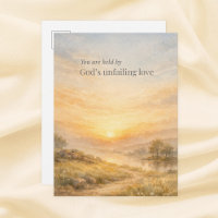 Encorajamento Cristão do Amor Infalível de Deus