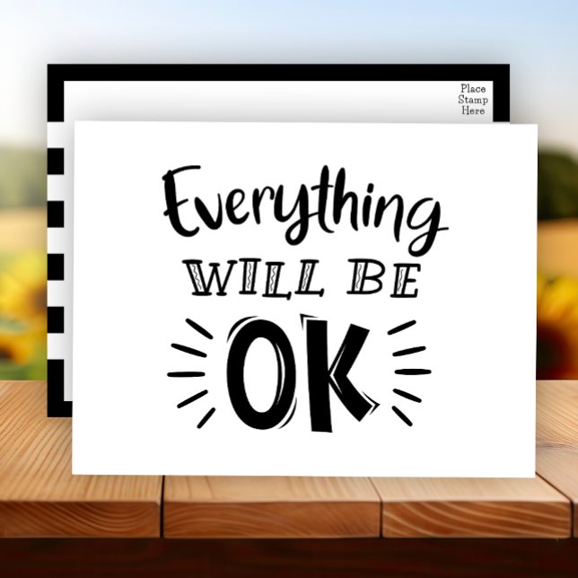 Cartão Postal Encorajamento, Pensando em sua amizade (Criador carregado)