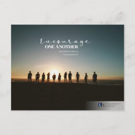 Cartão Postal Encorajar-se mutuamente (1 Salónica 5:11)