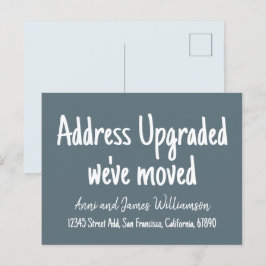 Cartão Postal Endereço Mínimo Personalizado Atualizado Movimenta