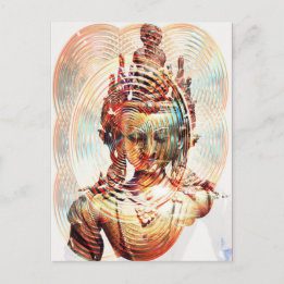 Cartão Postal Energia de Iluminação Cósmica Dakini