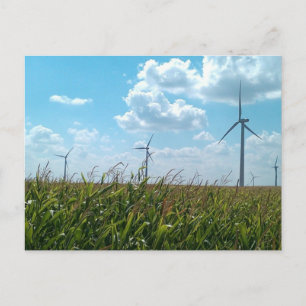 Cartão Postal Energia eólica