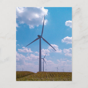 Cartão Postal Energia eólica