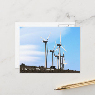 Cartão Postal Energia Eólica