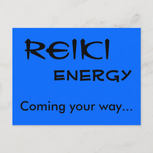 Cartão Postal Energia Reiki, A caminho...