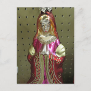 Cartão Postal Enfeite de Maria