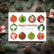 Enfeites de Natal Encantadores Natal Antigo PERSON