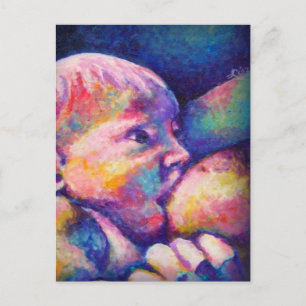 Cartão Postal Enfermagem Bebê
