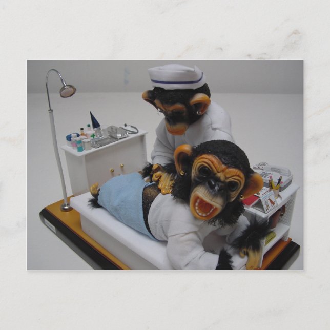 Cartão Postal Enfermeira (Frente)