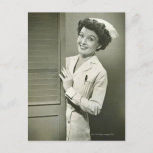 Cartão Postal Enfermeira de Pera