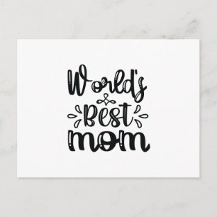 Cartão Postal Enfermeira Gift World é a melhor mãe