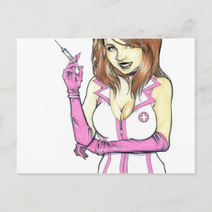 Cartão Postal EnfermeiraLisa