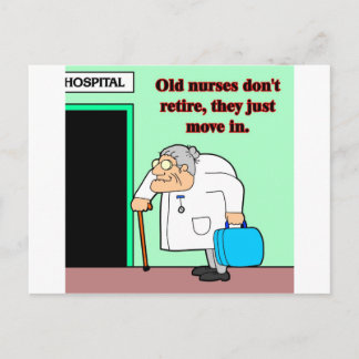 Cartão Postal enfermeiras idosas