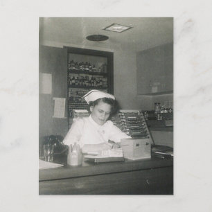 CARTÃO POSTAL ENFERMEIRO 1956 #11