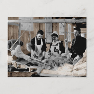 Cartão Postal Enfermeiro do Exército Primeira Guerra Mundial e 