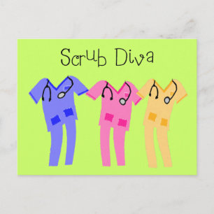 Cartão Postal Enfermeiro ou donativos do utente médico