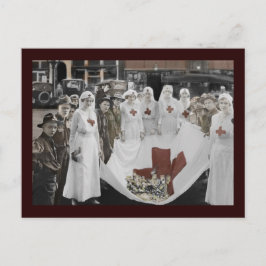 Cartão Postal Enfermeiros e Voluntários para Jovens Reúnem Doaçõ