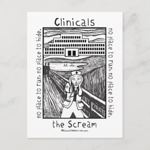 Cartão Postal Enfermeiros - O Gritar