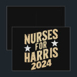 Cartão Postal Enfermeiros Para Harris 2024 EUA<br><div class="desc">Enfermeiros Para Harris 2024 EUA</div>