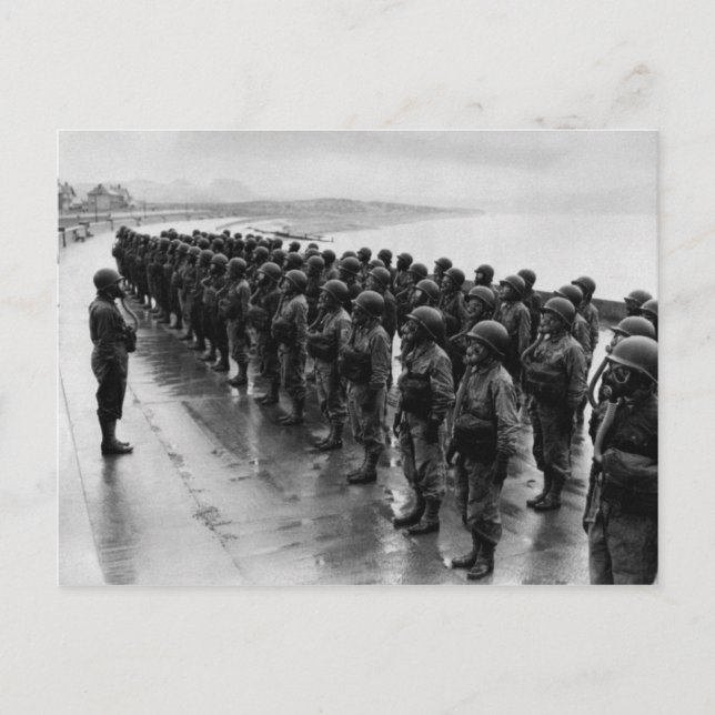 Cartão Postal Enfermeiros WWII em Máscaras de Gás (Frente)