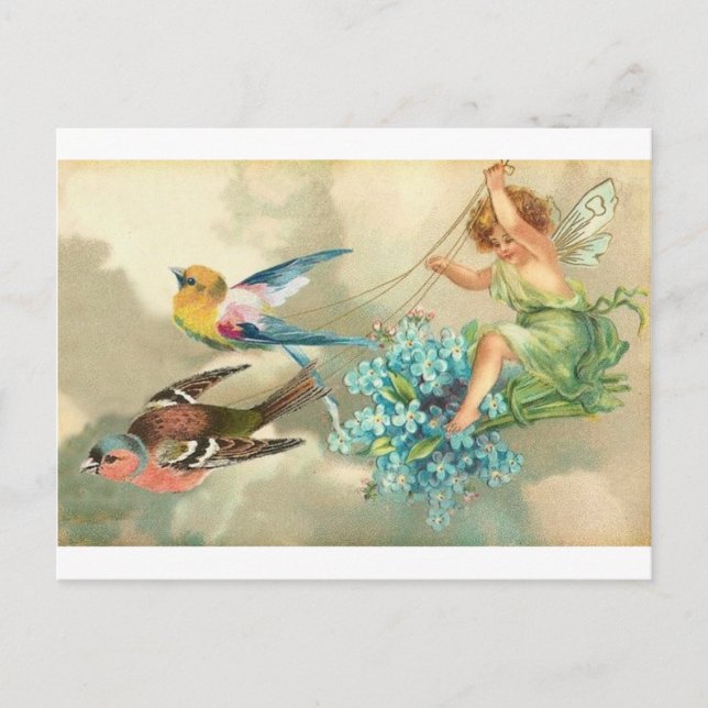 Cartão Postal enfitera vintage (Frente)