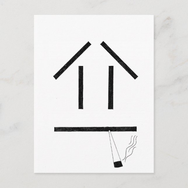 Cartão Postal Enfumaçado (Frente)