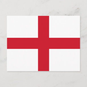 Cartão Postal England Flag