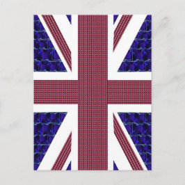Cartão Postal England Flag, Reino Unido Excelente