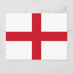 Cartão Postal English Flag (Inglaterra)