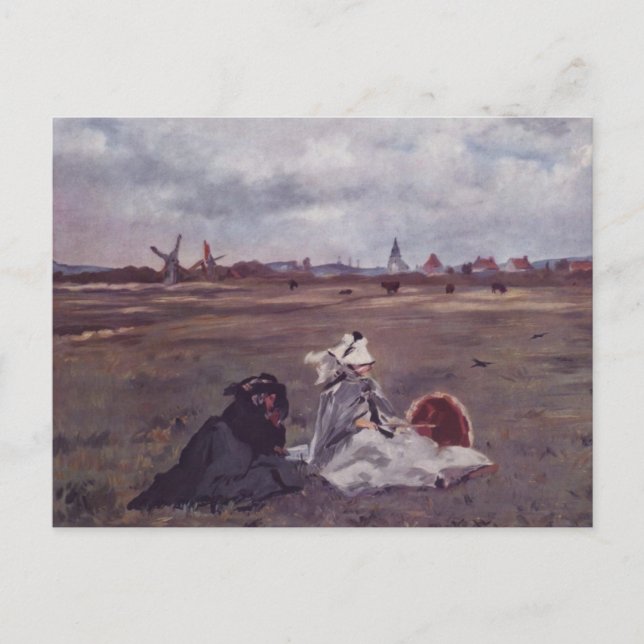 Cartão Postal Engordas - Edouard Manet (Frente)