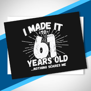 Cartão Postal Engraçado 611000ruas Aniversário Cita Sarcástico 6