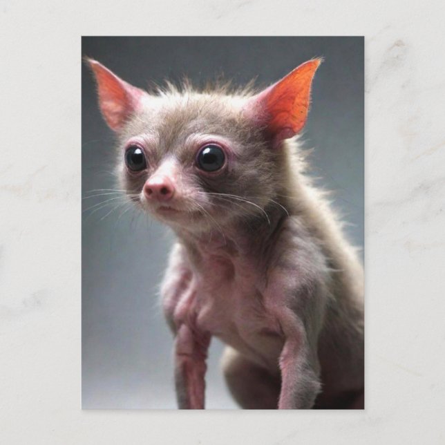 Cartão Postal Engraçado Animal (Frente)