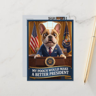Cartão Postal Engraçado anti-Trump