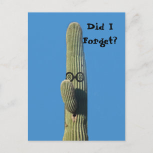 Cartão Postal Engraçado Belo Aniversário Saudação