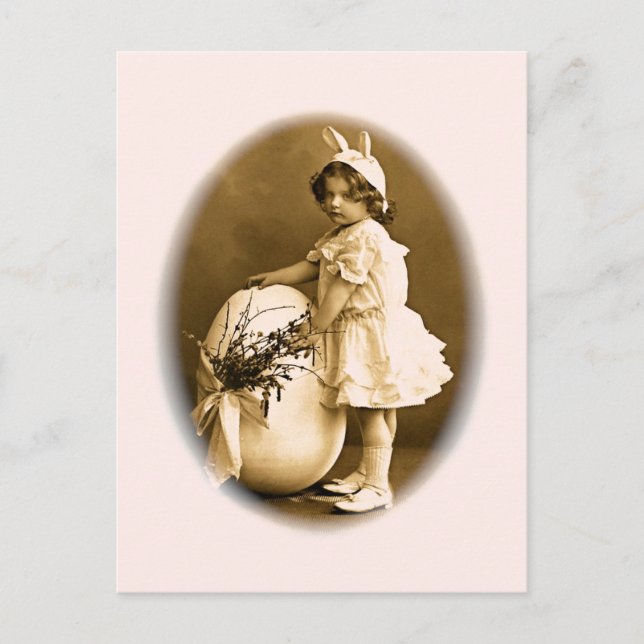 Cartão Postal Engraçado Bunny (Frente)