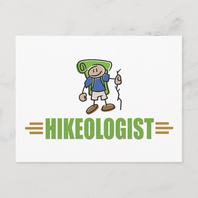 Cartão Postal Engraçado Caminho (Frente)