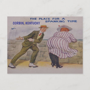 CARTÃO POSTAL ENGRAÇADO DE CORBIN KENTUCKY