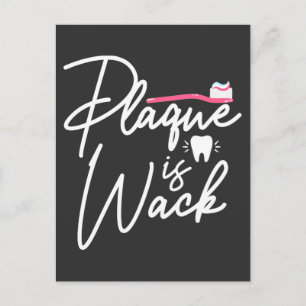 Cartão Postal Engraçado Dental Plaque Assistant