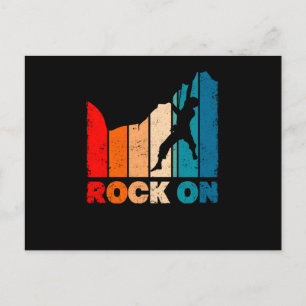 Cartão Postal Engraçado Escalando Vintage Escalaner Mountainer R